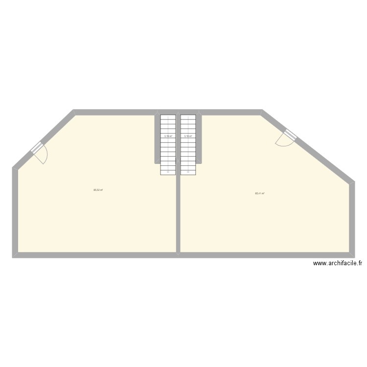 SOUSTON 3. Plan de 4 pièces et 177 m2