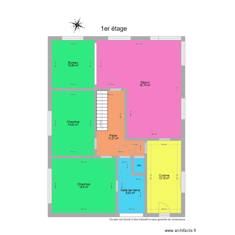 Nicolas Hardy 27. Plan de 8 pièces et 112 m2