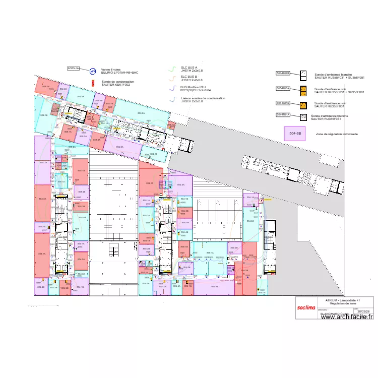 Emporium +2 - r&eacute;gul zone + V6V. Plan de 