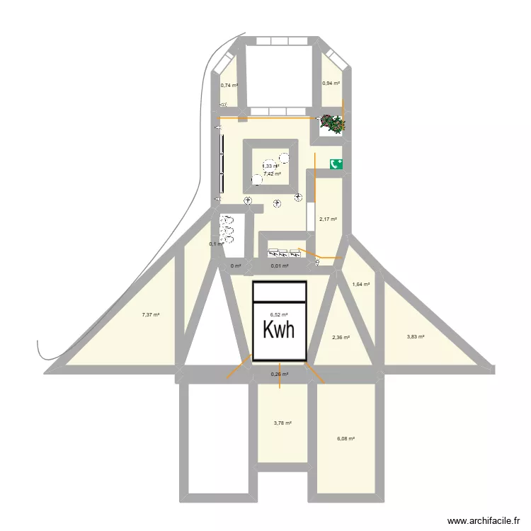 bolide.com. Plan de 16  et 47 m²