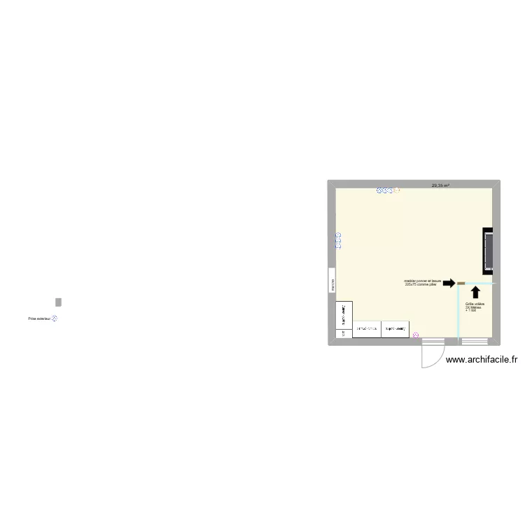 bureau. Plan de bureau. Plan de