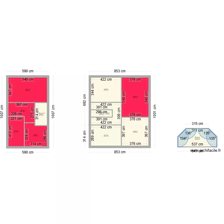DELALIGA. Plan de 12 et 138 m² DELALIGA. Plan de 12 et 138 m²