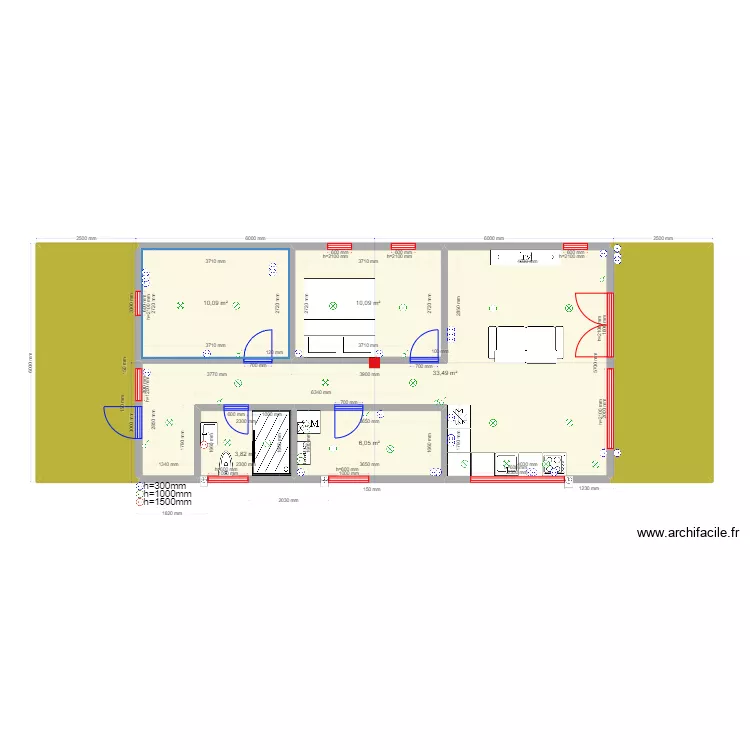 Парлово Barn. Plan de 