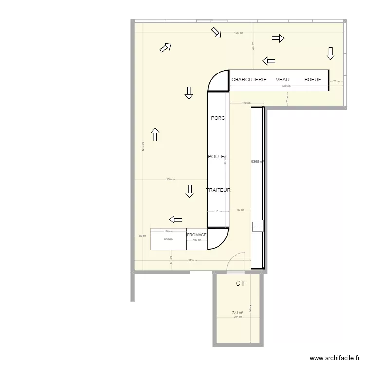 CHEZ GERARD. Plan de 