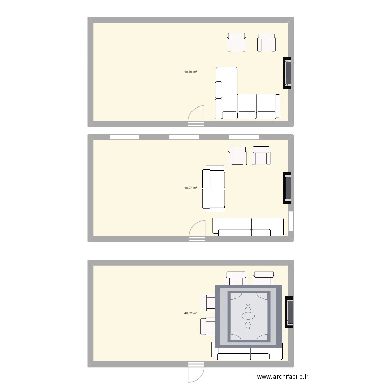 leeuwerikenlaan. Plan de 3 pièces et 145 m2