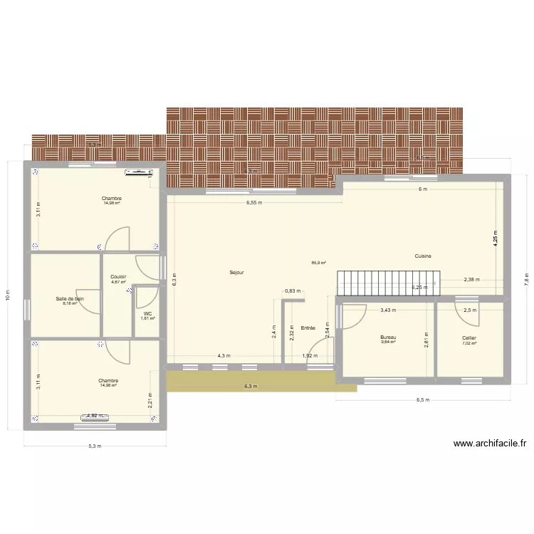 electricité plan RDC. Plan de 8 et 127 m² electricité plan RDC. Plan de 8 et 127 m²