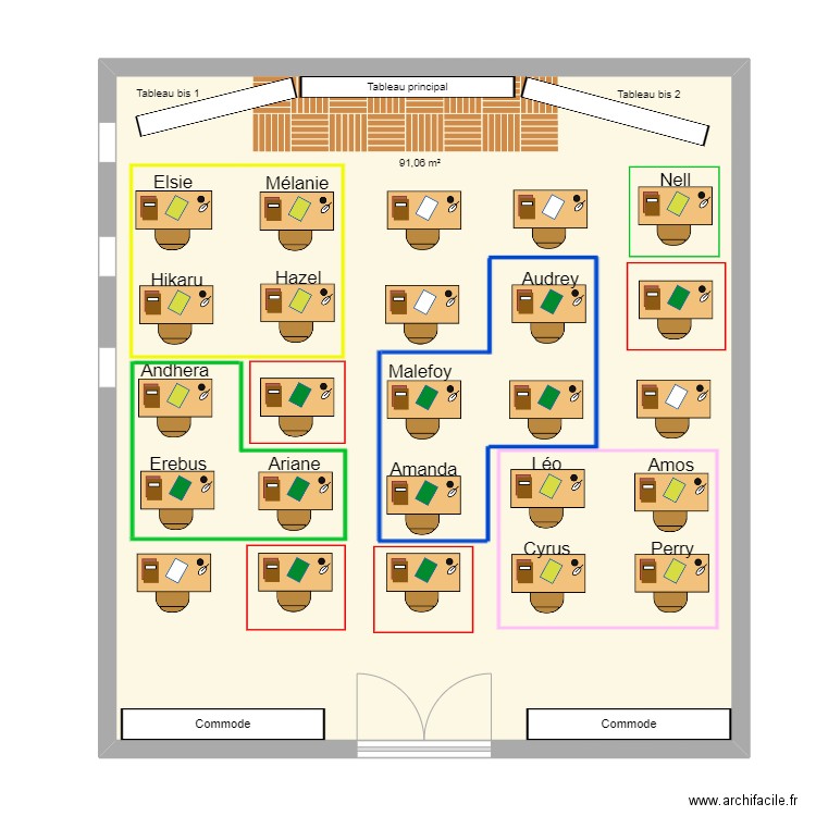 Salle de Culture sorcière. Plan de 0 pièce et 0 m2
