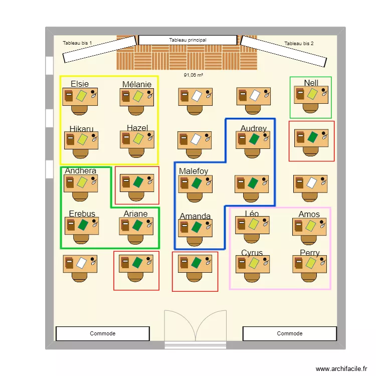 Salle de Culture sorcière. Plan de Salle de Culture sorcière. Plan de