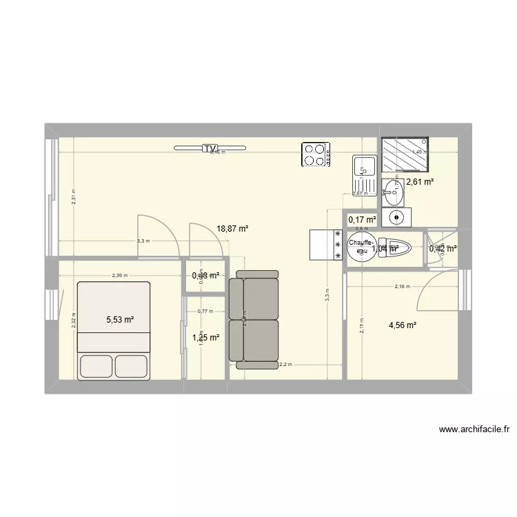 LES CAPITELLES. Plan de 9 Pièces et 35 m² LES CAPITELLES. Plan de 9 Pièces et 35 m²