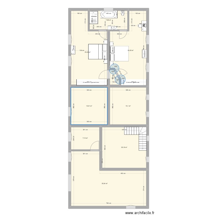 MLT Vincenenes 1er etage. Plan de 0 pièce et 0 m2