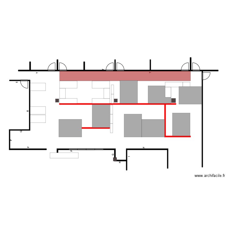 bertrand bureau. Plan de 0 pièce et 0 m2