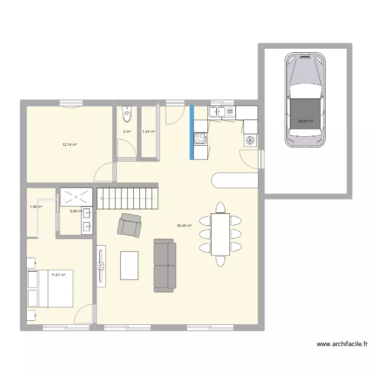 rdc. Plan de rdc. Plan de