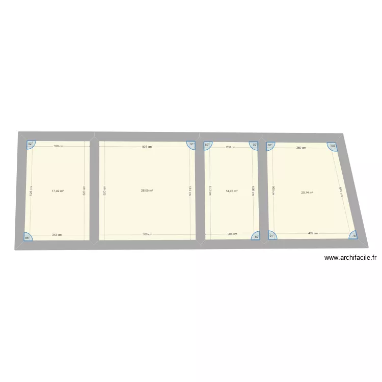 Le Bérard 2. Plan de Le Bérard 2. Plan de