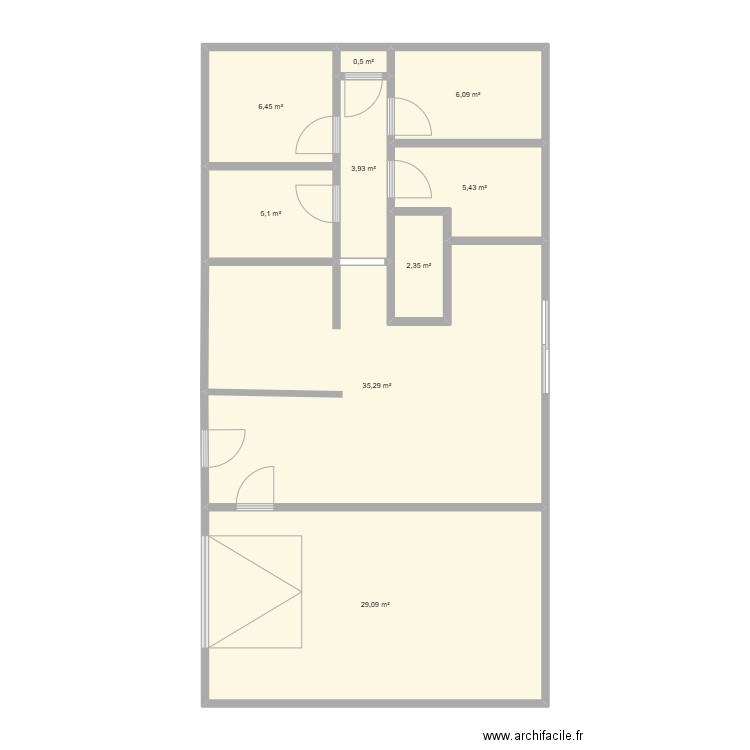125. Plan de 0 pièce et 0 m2