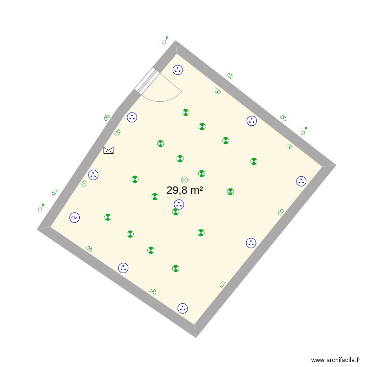 VALCARCE-S-SOL. Plan de 0 pièce et 0 m2