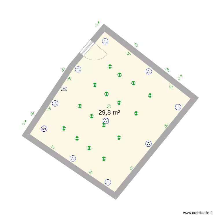 VALCARCE-S-SOL. Plan de 