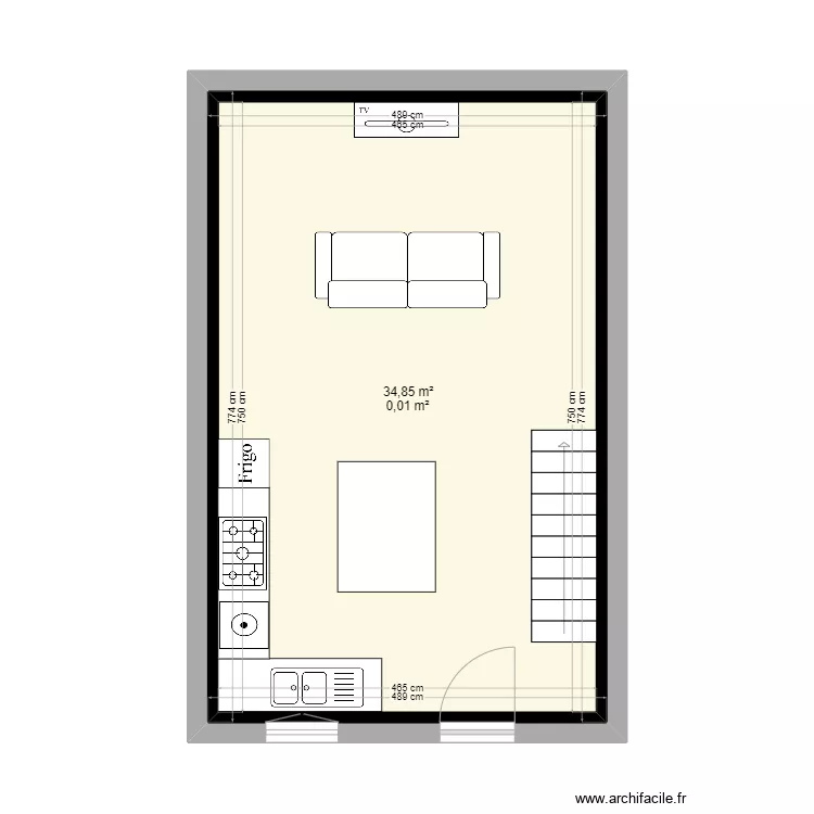 RDC Chantier Mazeray. Plan de 