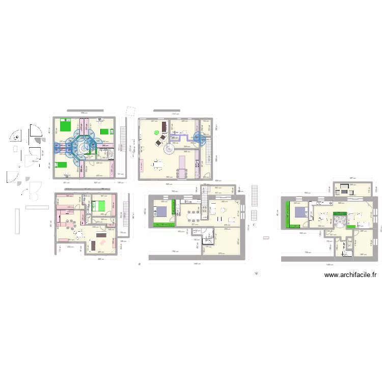 appartement 34 collimacon. Plan de 