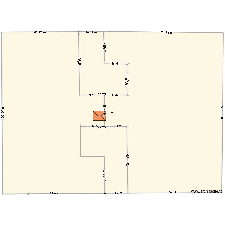 studio Boundji. Plan de 0 pièce et 0 m2