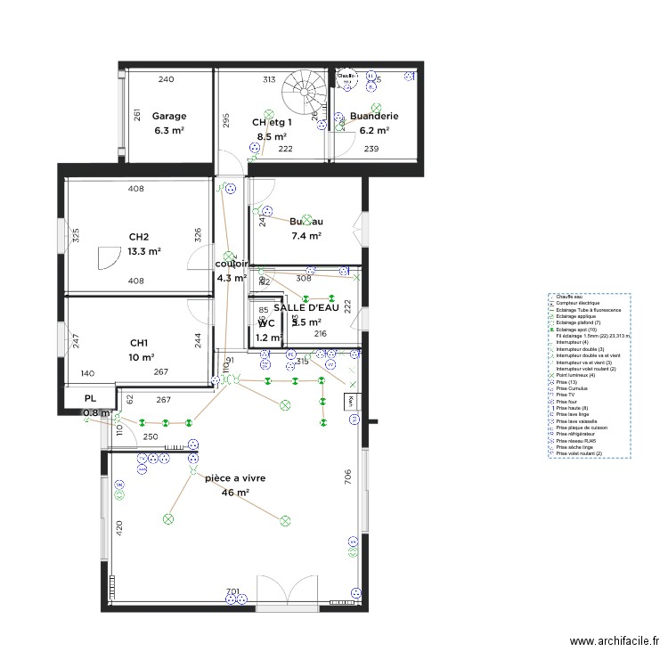 AMAND. Plan de 0 pièce et 0 m2