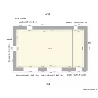 plan rez de chausse avec cote