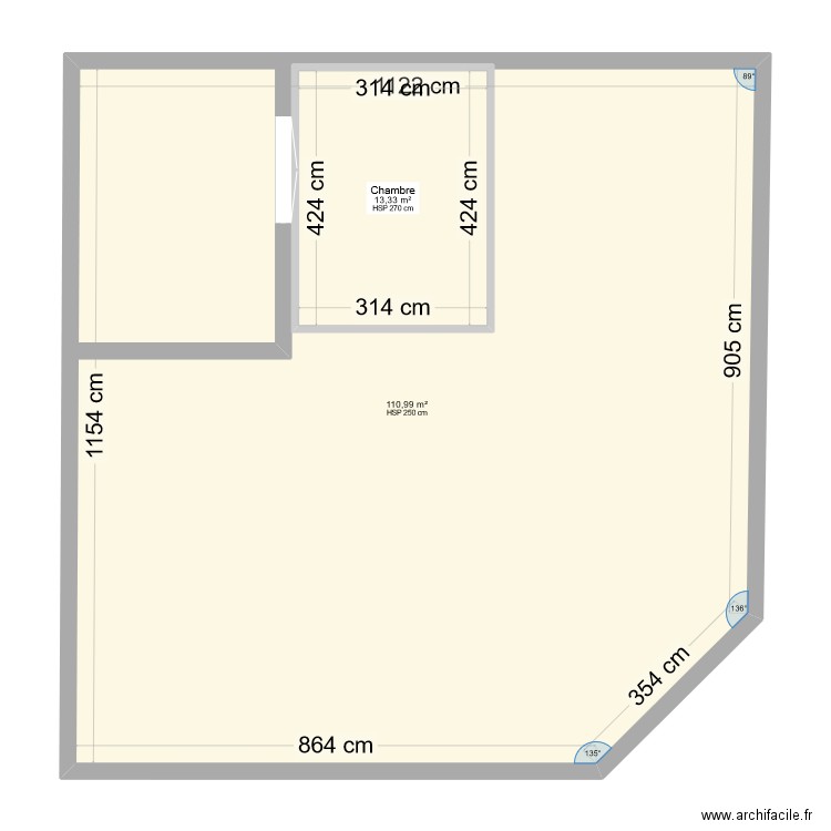 1ER ETAGE. Plan de 0 pièce et 0 m2
