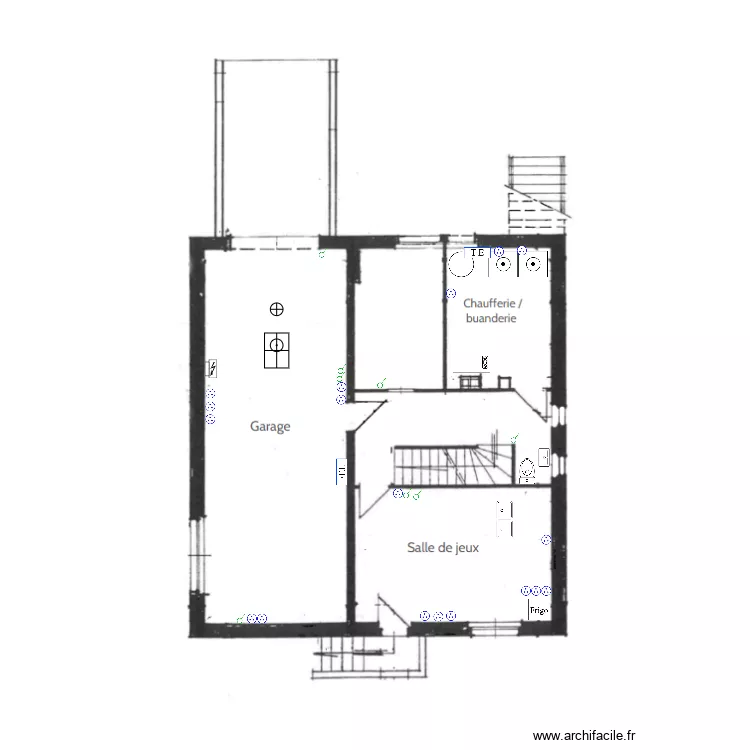 DUJARDIN ALABRI. Plan de 