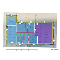 Maison  murs à construire et à détruire Rez de chaussée