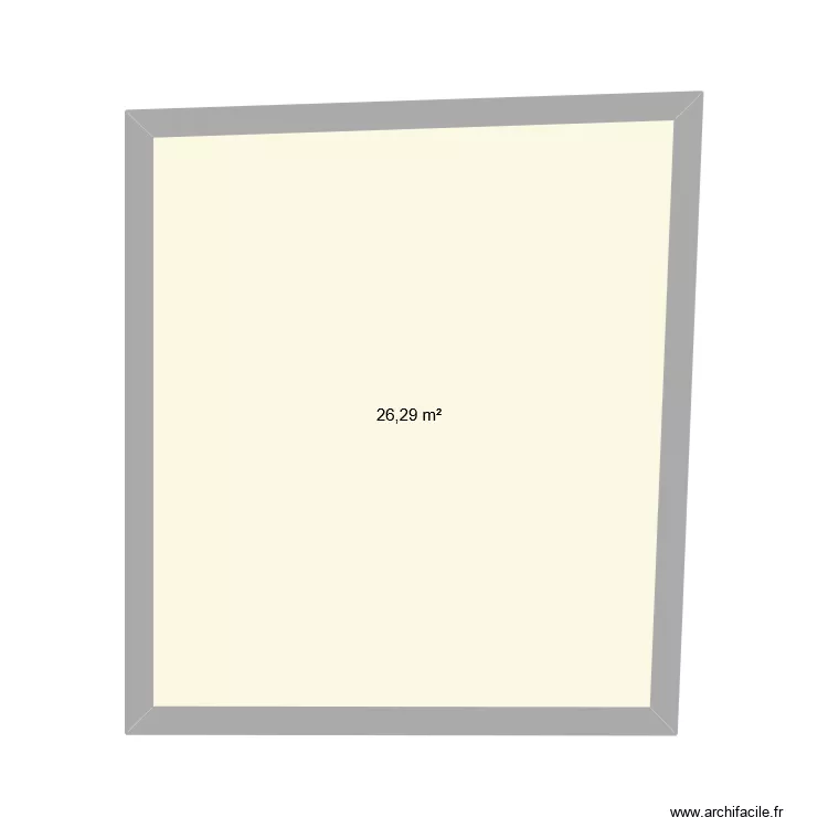 Maison d'Alice. Plan de 1 et 26 m² Maison d'Alice. Plan de 1 et 26 m²