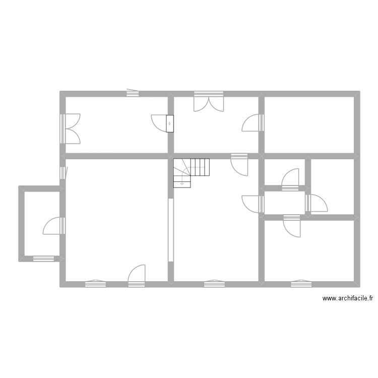 EP Loire ARREGUI_MANCEAU. Plan de 10 pièces et 115 m2