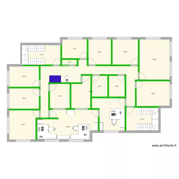 225 Seigneuriale 2e étage 7 e. Plan de 225 Seigneuriale 2e étage 7 e. Plan de