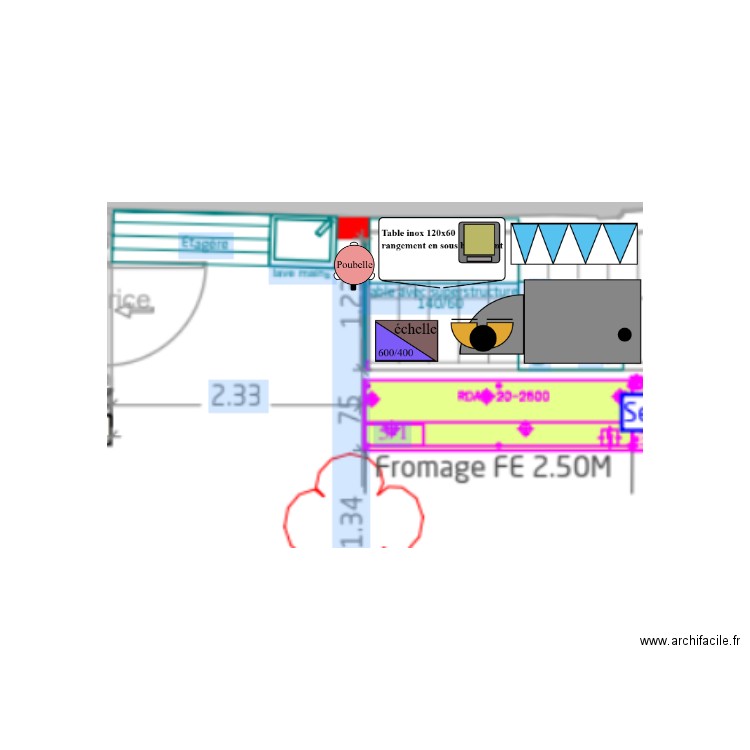 Labo Saint Just. Plan de 0 pièce et 0 m2