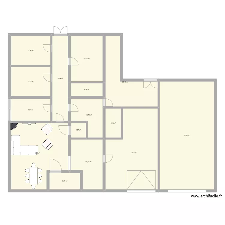 Maison dimensions 1. Plan de Maison dimensions 1. Plan de