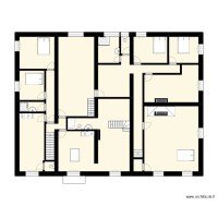 plan étage auberge 1