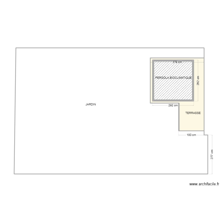 TERRASSE guibV1. Plan de 0 pièce et 0 m2