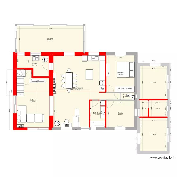 plan base extension 3. Plan de 