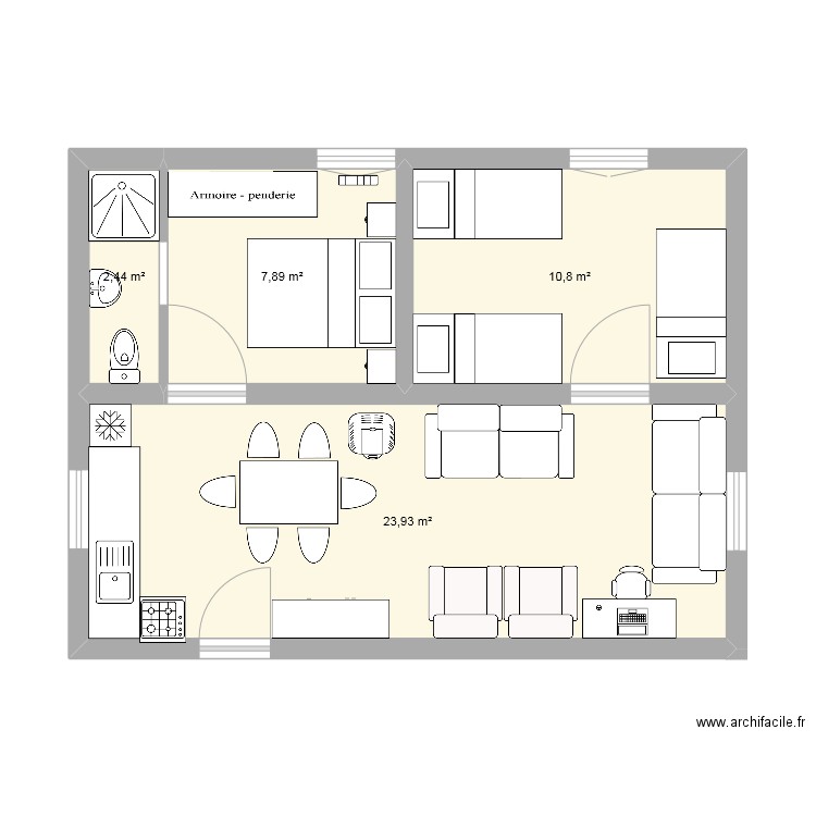 PLANAY. Plan de 0 pièce et 0 m2