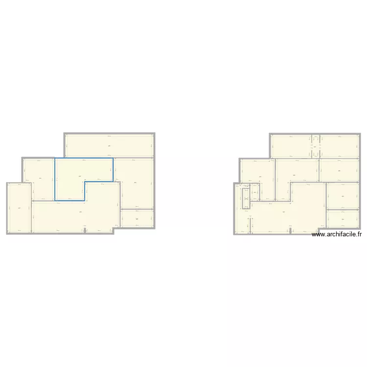 box 2. Plan de 16  et 484 m²