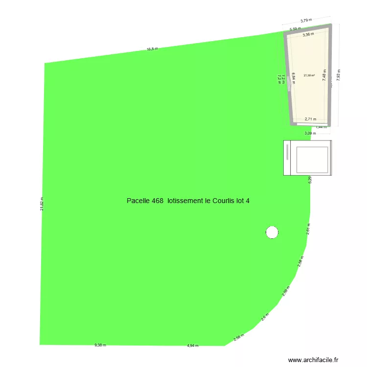 garage lot 4. Plan de 