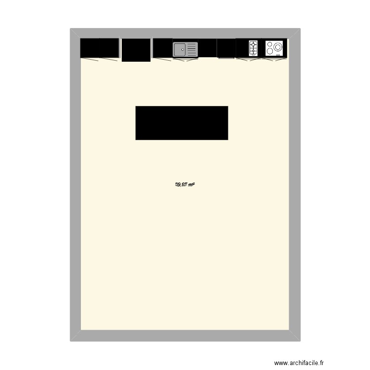 cui. Plan de 0 pièce et 0 m2