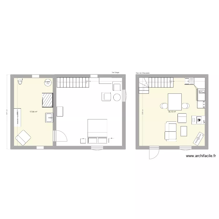 Gîte Romain. Plan de Gîte Romain. Plan de