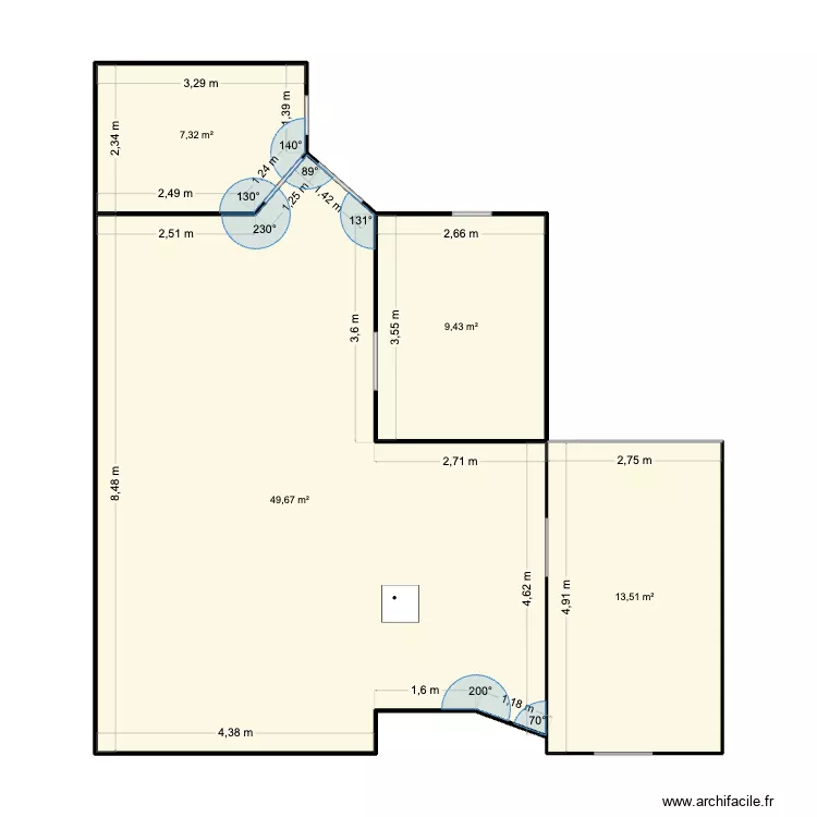 sax machine. Plan de 4 et 80 m² sax machine. Plan de 4 et 80 m²