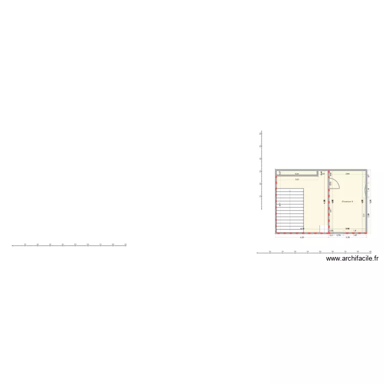 Aurélie. Plan de 1 et 15 m² Aurélie. Plan de 1 et 15 m²