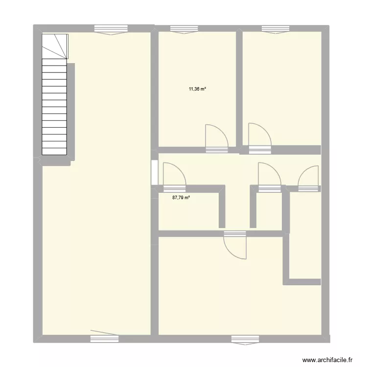 angevillers option combles non amenagers. Plan de 2 Pièces et 99 m² angevillers option combles non amenagers. Plan de 2 Pièces et 99 m²