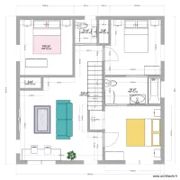 1er &eacute;tage sans 2e salle de bain