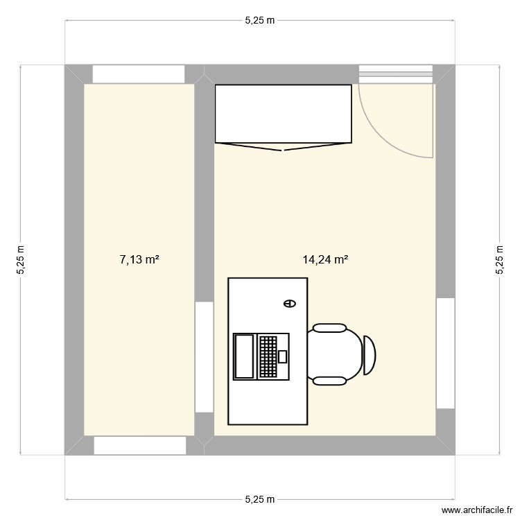 BOX of SECURITY. Plan de 0 pièce et 0 m2