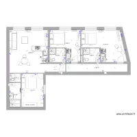 Plan &eacute;tage minimes projet Paul-Hugo avec modifications