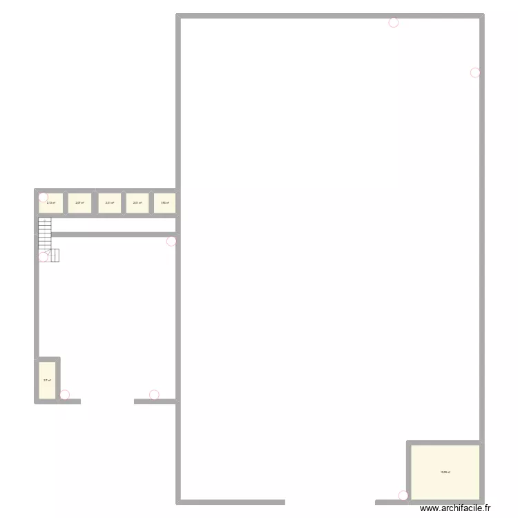 Esapaces verts Hangars. Plan de 