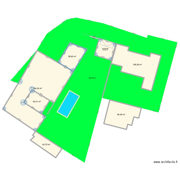 PLAN permis. Plan de 0 pièce et 0 m2