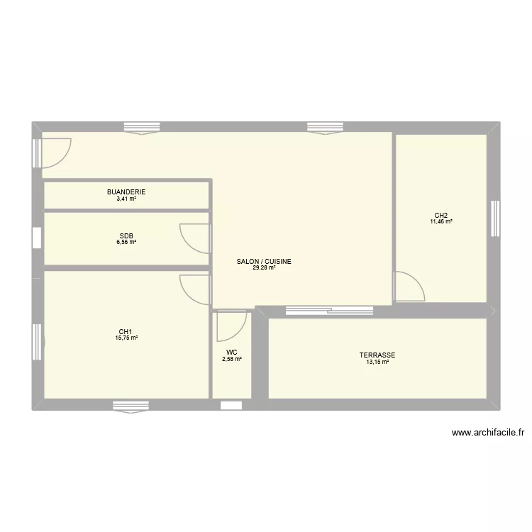 SCI MAN IMMO. Plan de 7 et 140 m² SCI MAN IMMO. Plan de 7 et 140 m²